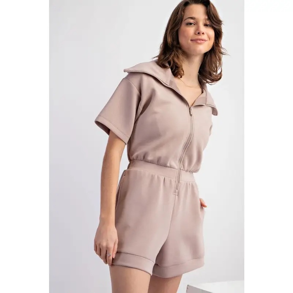 Stylish Tan Jumpsuit
